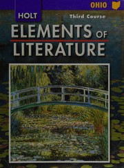 Holt Elements of Literature--Third Course