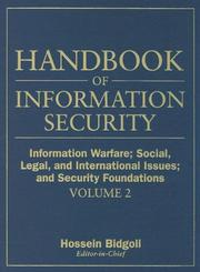 Handbook of Information Security. Volume 2