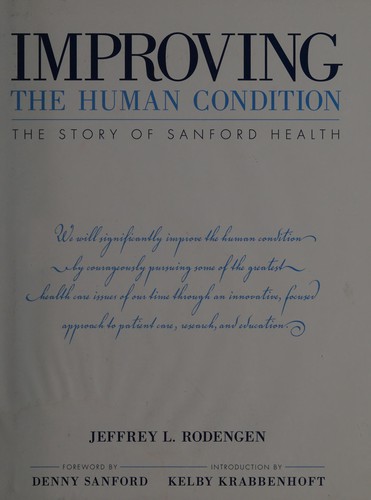 Improving the human condition