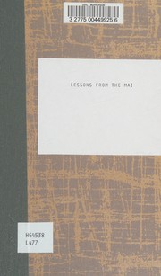 Lessons from the MAI