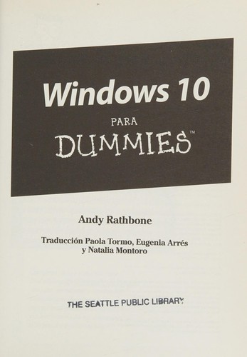 Windows 10 para dummies