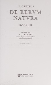 Lucretius - De Rerum Natura
