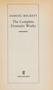 The Complete Dramatic Works