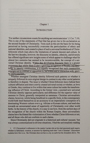 Paul and the creation of Christian identity