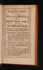 Evangelium medici, seu, Medicina mystica