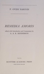 Remedia amoris
