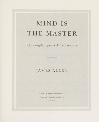 Mind is the master