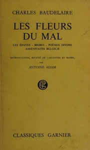 Les fleurs du mal, Les épaves, Bribes, Poèmes divers, Amoenitates Belgicae