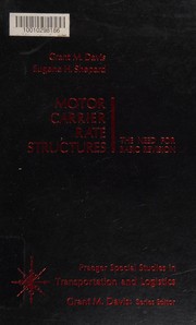 Motor carrier rate structures