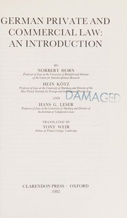 German private and commercial law