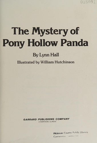 The mystery of Pony Hollow Panda