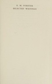 E. M. Forster: selected writings