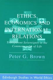 Ethics, Economics and International Relations