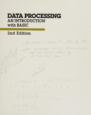 Data processing, an introduction with BASIC