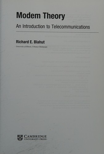 Modem theory