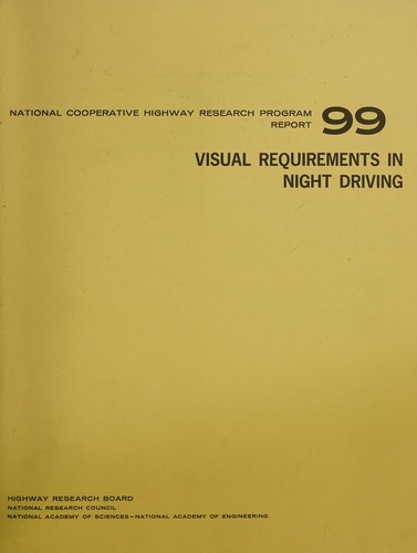 Visual requirements in night driving