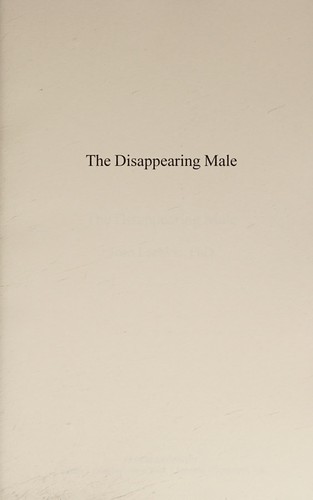 The disappearing male