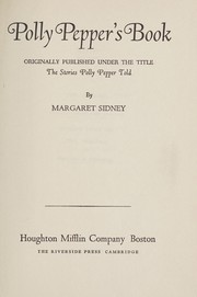Polly Pepper's book