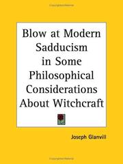 Blow at Modern Sadducism in Some Philosophical Considerations About Witchcraft