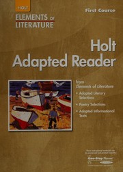 Holt Adapted Reader -- First Course