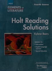 Holt Reading Solutions -- Fourth Course