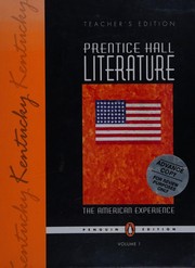 Prentice Hall Literature for Tennessee -- The American Experience, Volume 1