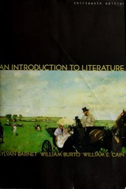 An introduction to literature -- thirteenth edition