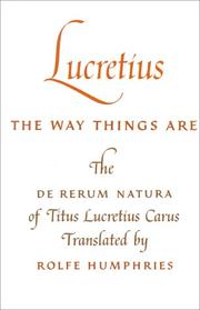 The way things are