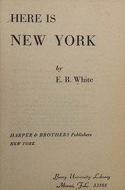 Here is New York