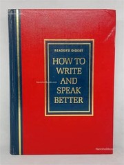 How to Write and Speak Better