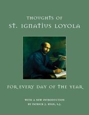 Thoughts of St. Ignatius Loyola for every day of the year