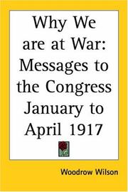 Why We Are At War