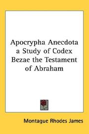 Apocrypha Anecdota