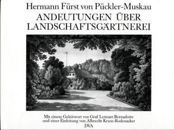 Andeutungen über Landschaftsgärtnerei