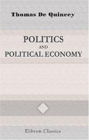 Politics and political economy