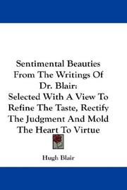 Sentimental Beauties From The Writings Of Dr. Blair