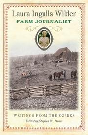Laura Ingalls Wilder, farm journalist