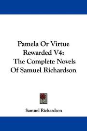 Pamela Or Virtue Rewarded V4