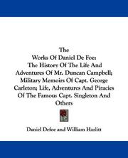 The works of Daniel Defoe