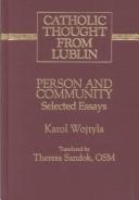 Person and Community