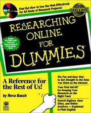 Researching online for dummies
