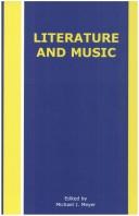 Literature and Music (Rodopi Perspectives on Modern Literature 25) (Rodopi Perspectives on Modern Literature)