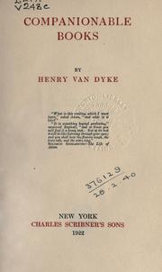 Companionable books