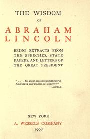 The wisdom of Abraham Lincoln