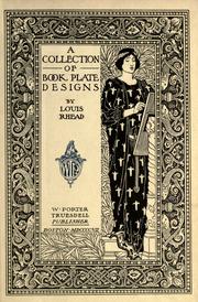 A collection of book plate designs