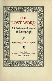 The lost word