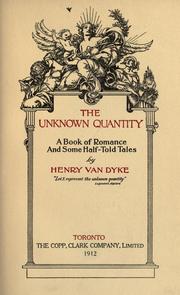 The unknown quantity