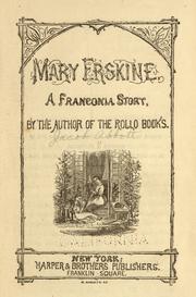 Mary Erskine