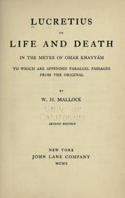 Lucretius on life and death