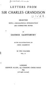 Letters from Sir Charles Grandison